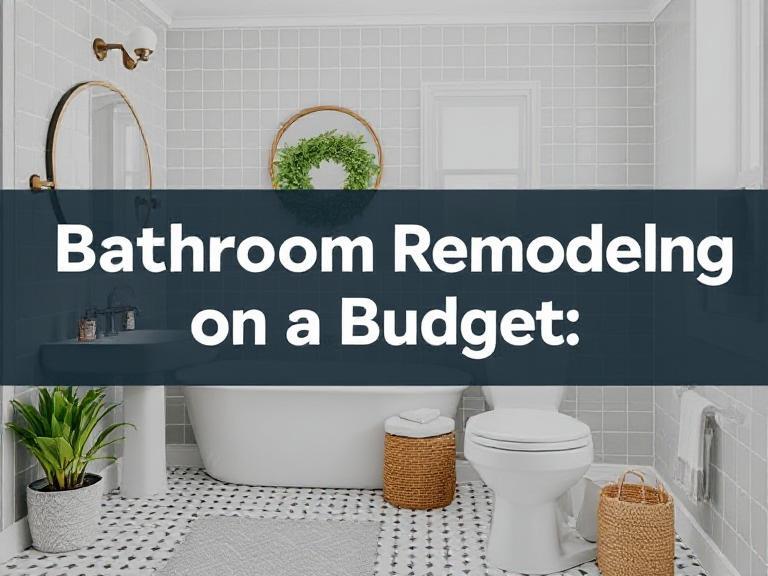 Bathroom Remodeling on a Budget: Affordable Ideas